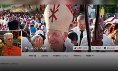 Attention à l'arnaque : un faux compte Facebook au nom du Cardinal Maurice E.Piat