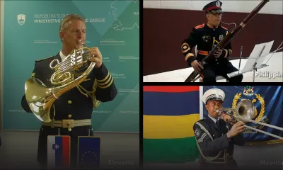 Le Mauritius Police Band collabore avec 26 pays pour un hommage aux frontliners en musique