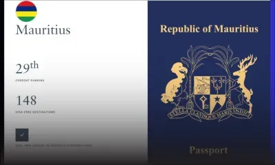 La liste complète des 148 destinations où les Mauriciens peuvent voyager sans visa