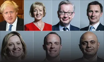 Les prétendants à la succession de Theresa May