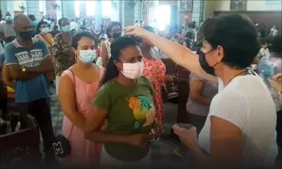 Carême chrétien : imposition des cendres à la Cathédrale Saint-Louis 