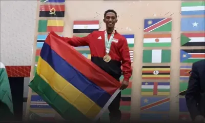 Jeux africains de la jeunesse : le Mauricien Madanamootoo décroche trois médailles d'or