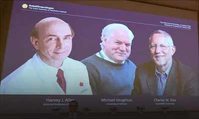Le Nobel de médecine à trois découvreurs du virus de l'hépatite C
