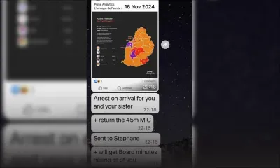 Des messages menaçants envoyés à Aditi Boolell le jour de la nomination de Sithanen 