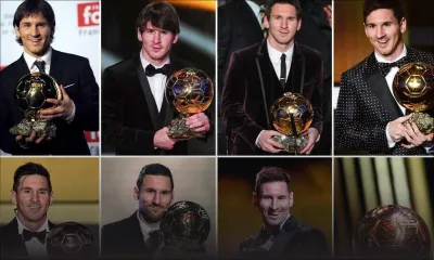 Lionel Messi remporte un septième Ballon d'Or