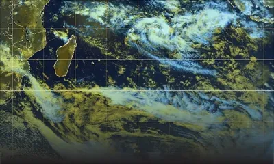 Météo : une perturbation tropicale pourrait évoluer en tempête et s’approcher de Maurice avec des rafales de 80 km/h