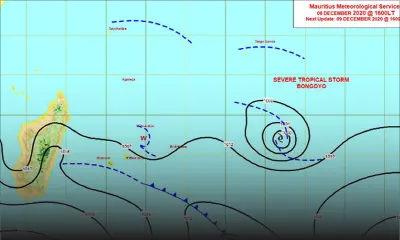 Météo : Bongoyo devrait s’affaiblir à partir de mercredi après-midi 