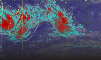 Alerte cyclonique 1 : la dépression tropicale centrée à environ 700 km à l'ouest-nord-ouest représente une menace potentielle pour Maurice