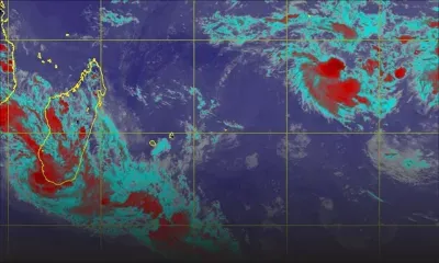 Météo : la perturbation tropicale évoluant au sud-est de Diego Garcia pourrait s'intensifier