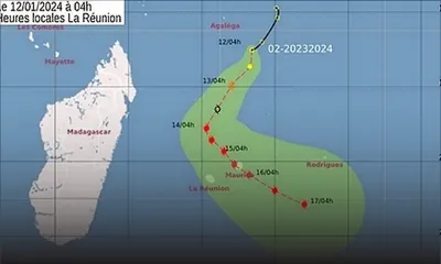 Belal : la station météo devrait fournir une indication sur la trajectoire ce vendredi