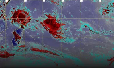 Cyclones : à 1 100 km de Maurice, Ambali s'affaiblit ; Belna toujours au nord de Madagascar