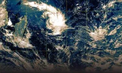 Météo : la dépression tropicale pourrait passer près de Rodrigues dans la soirée de ce lundi