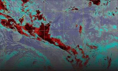 Météo : «une zone de basse pression en gestation» au nord-ouest de Maurice ; des averses orageuses attendues 