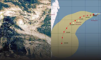 Météo : le cyclone intense Berguitta toujours une «menace directe» pour Maurice, l'alerte 2 maintenue