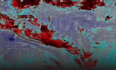 Météo : le système de basse pression évolue toujours au nord-ouest de Maurice et occasionne des zones d’instabilité sur notre région