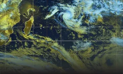 Météo : la forte tempête Bheki à 2 100 km de Maurice 