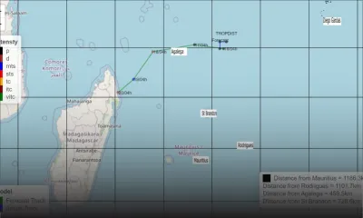 Perturbation tropicale : des averses orageuses attendues à Agalega