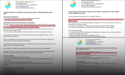 Météo : la station de Vacoas une nouvelle fois critiquée
