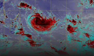 Rodrigues : le cyclone tropical Joaninha s'est légèrement intensifié