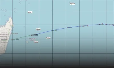 Cyclone : Freddy à 120 km au nord de Grand-Baie à 16 h 