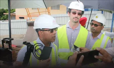 Effondrement d’une partie des barricades à La Butte : «aucun danger», dit le CEO du Metro Express Ltd