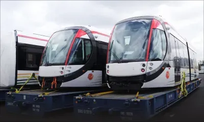 Metro Express : deux nouveaux «trains» sont arrivés ce lundi