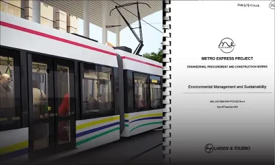 Metro Express : le rapport de l’Environmental Management and Sustainability de Larsen & Toubro déposé au Parlement 