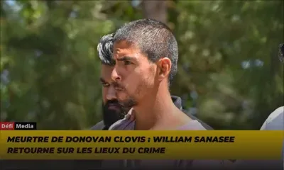 Meurtre de Donovan Clovis : William Sanasee retourne sur les lieux du crime
