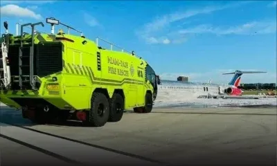 Un avion prend feu lors de son atterrissage à Miami, 3 blessés