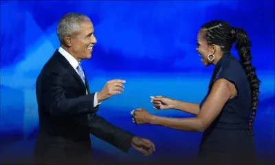 "Yes, she can!" Michelle et Barack Obama saluent en Harris "l'espoir" retrouvé