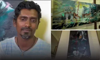 Michael Laljee raconte son enfance à travers ses tableaux