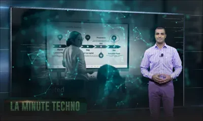 La Minute Techno - Un écran connecté pour les réunions et vidéoconférences