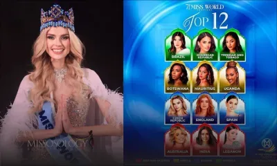 La Tchèque Krystyna Pyszková sacrée Miss Monde 2024, la Mauricienne Liza Gundowry dans le Top 12 parmi 112 candidates