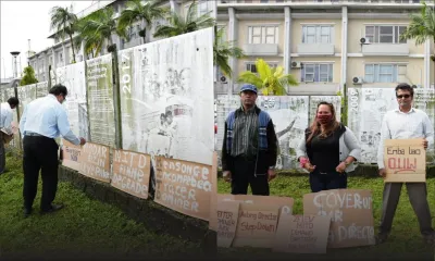 Phoenix : manifestation des membres de la MITD Employees Union