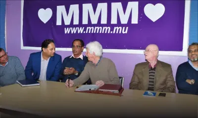 MMM : le BP propose Bérenger comme leader et Ameer Meea, Navare-Marie, Nagalingum et Gunness comme adjoints