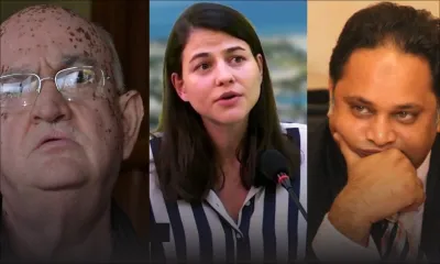 Hommage à SAJ : Rajesh Bhagwan, Aadil Ameer Meea et Joanna Bérenger à Vacoas 