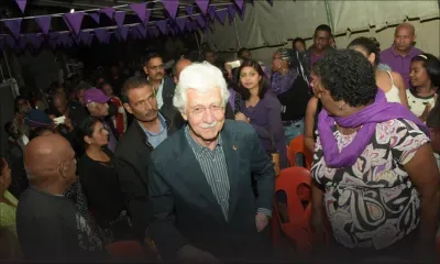 «Nous allons vers une élection extraordinaire avec des surprises, nous allons nettoyer la fraude et la corruption», dit Paul Bérenger