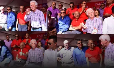 [En images] 1er-Mai : Les dirigeants de l'alliance PTr-MMM-ND déjà sur place à Port-Louis