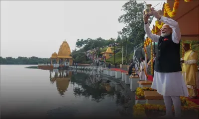 Modi conclut sa visite officielle à Maurice par une séance de prières au Ganga Talao
