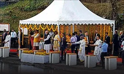 Modi clôture sa visite à Grand Bassin