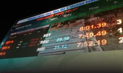 JIOI - Natation : Maurice décroche l'argent en relais 4 x 200 m nage libre