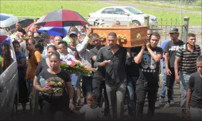Collision entre un tram et une moto : funérailles de Yannick Permal 