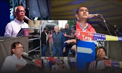 [En images] Législatives 2024 : meeting de l'Alliance du Changement à Bambous