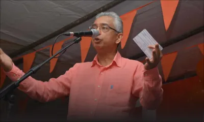 Pravind Jugnauth : «C’est nous qui moderniserons le pays» 