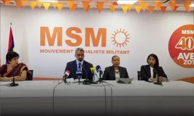 Conférence de presse du MSM