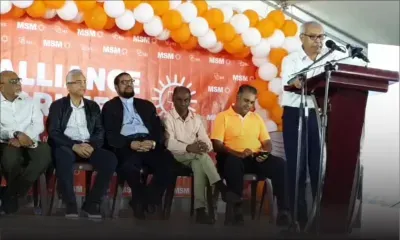 Plaine-Verte : suivez en direct le congrès de l'Alliance Morisien (MSM-ML-Mouvement Alan Ganoo)