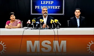 Suivez en direct la conférence de presse du MSM