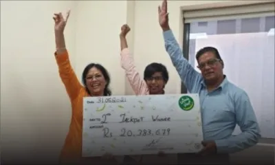 Loterie Vert : Six joueurs se partagent Rs 20,3 millions