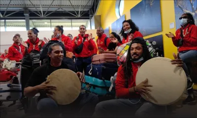 JIOI 2023 : Arrivée du premier contingent de la délégation mauricienne à Madagascar