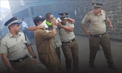 Mutinerie à la prison centrale jeudi : 14 gardiens de prison ont reçu des soins à l’hôpital, un officier admis 